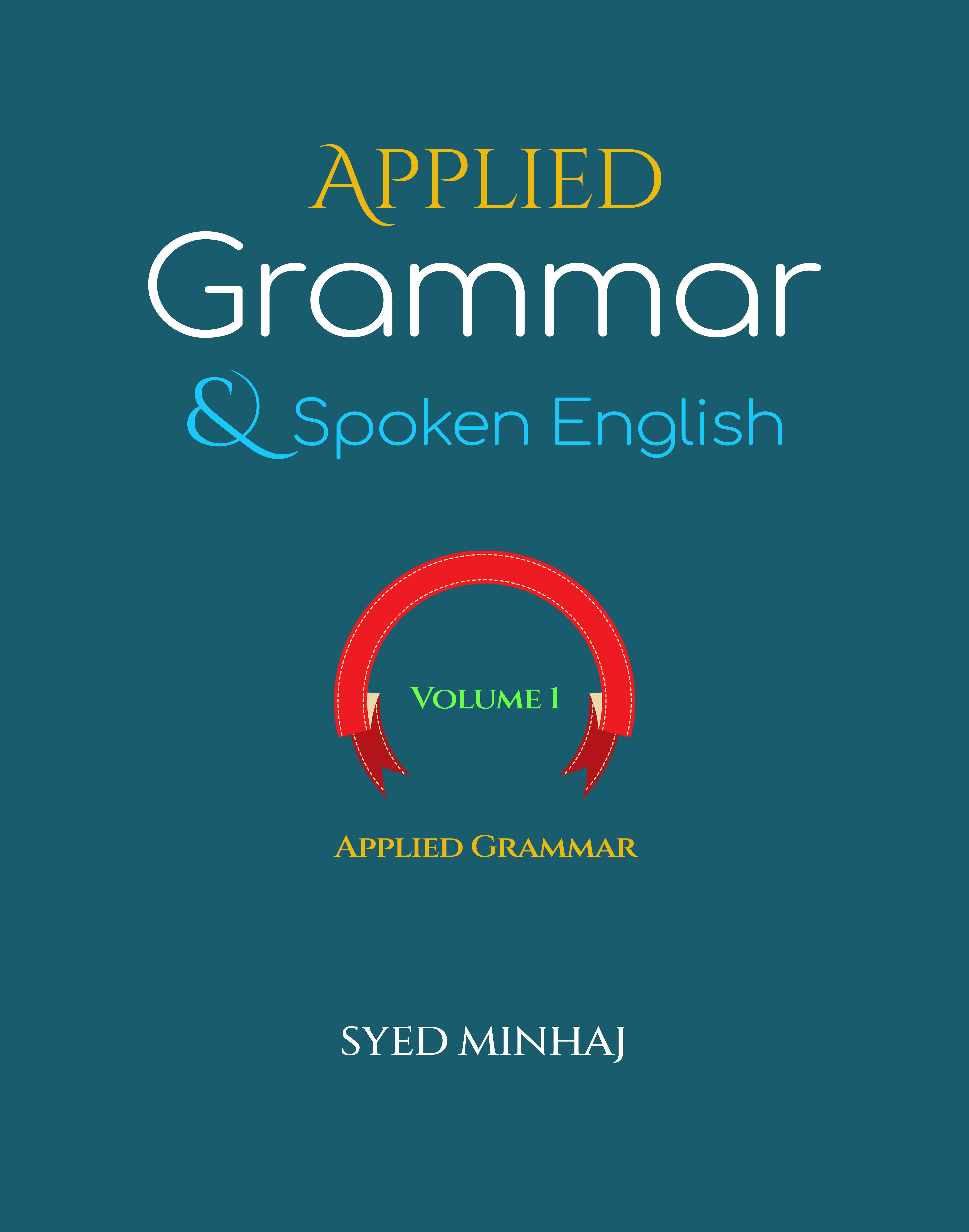Cover of Applied Grammar and Spoken English, Volume 1: Applied Grammar